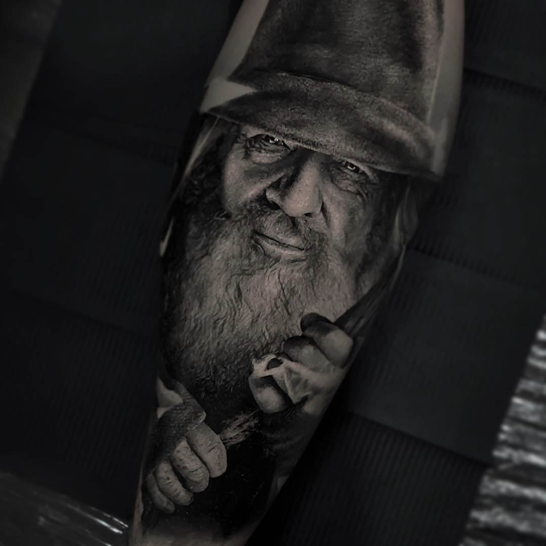 grey gendalf tattoo