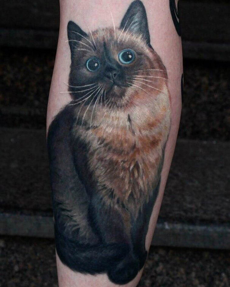 cat tattoo