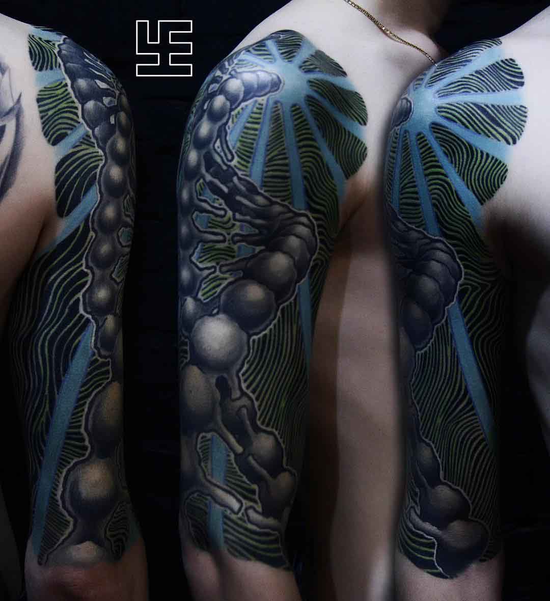 tattoo sleeve DNA