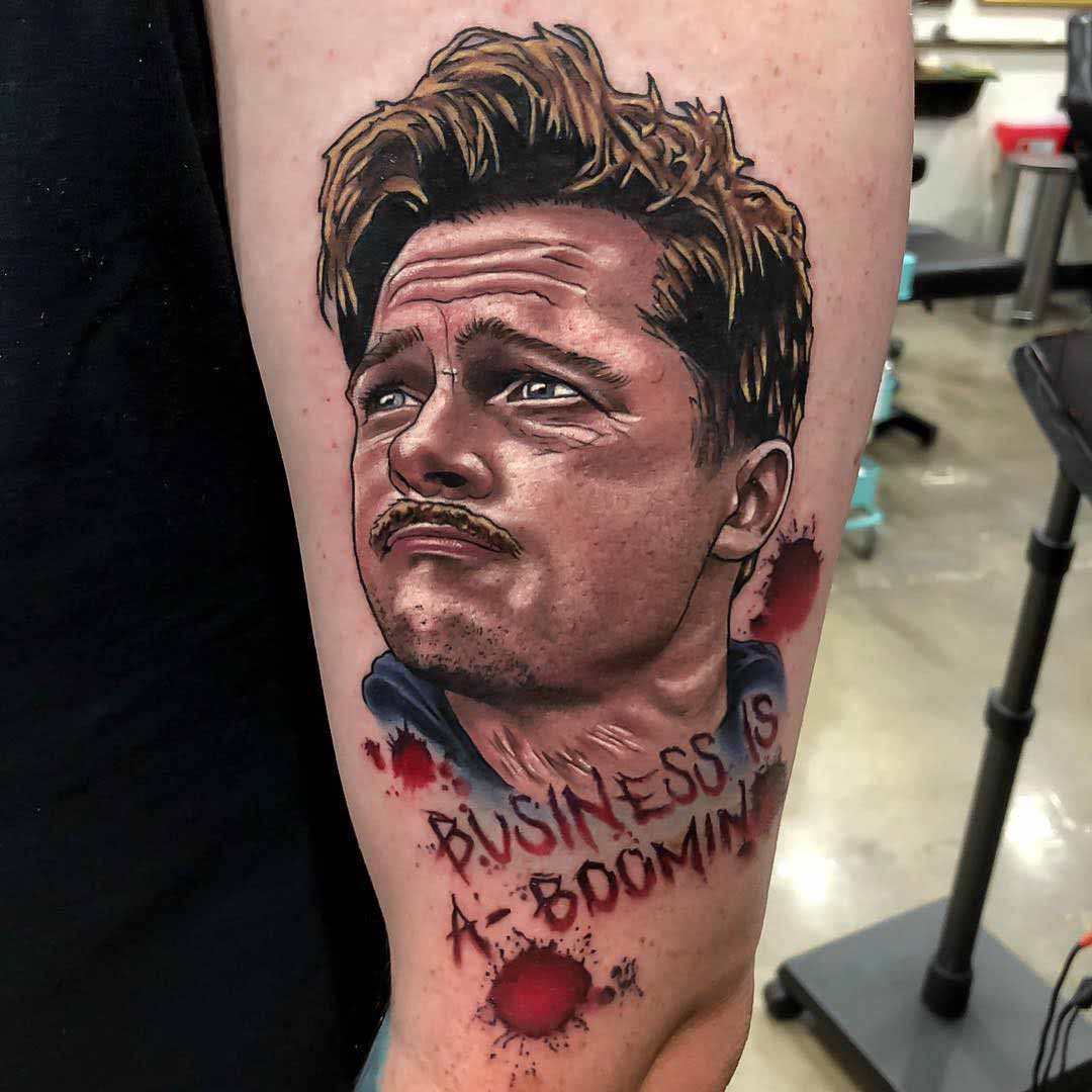 shoulder tattoo Inglorious Basterds