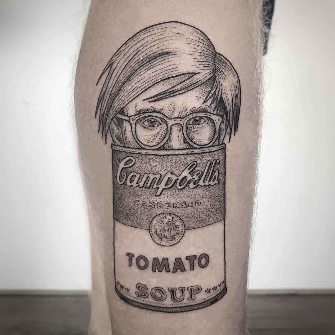 tattoo andy warhol