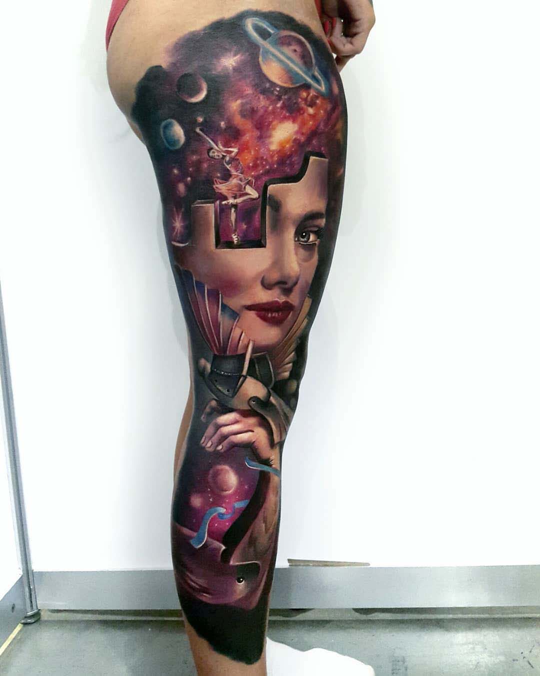 leg sleeve Audrey Hepburn tribute