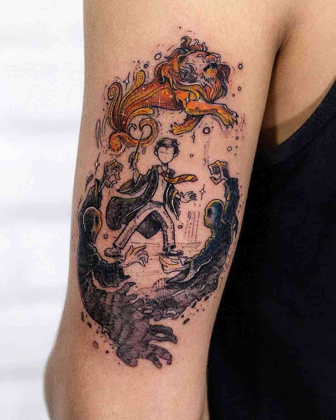 tattoo harry potter